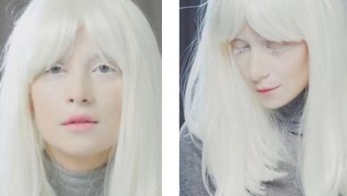Фото - Равшана Куркова перевоплотилась в альбиноса
