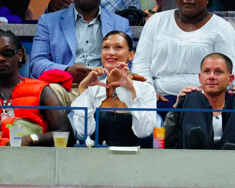 Хью Джекман с женой, Белла Хадид и Марк Калман и другие на матче-открытии US Open